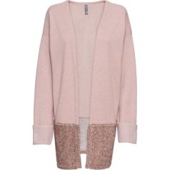 Kardigan bonprix jasnoróżowy. Kardigany damskie bonprix. Za 49.99 zł.