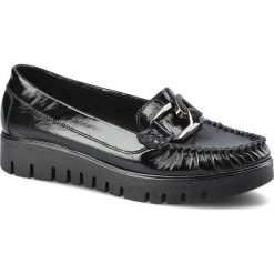 Czarne Półbuty Lemar Damskie Eleganckie Obuwie. Czarne półbuty damskie Lemar, na wiosnę, bez wzorów, ze skóry, bez obcasa, bez zapięcia. Za 239.00 zł.