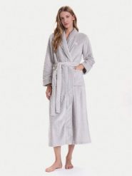 LAUREN RALPH LAUREN Szlafrok ILN52455F Szary. Szare szlafroki damskie Lauren Ralph Lauren, bez wzorów, z syntetyku, bez kaptura. Za 489.99 zł.