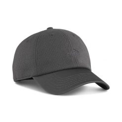 Czapka z daszkiem Essentials Elevated PUMA. Szare czapki z daszkiem damskie Puma, bez wzorów. Za 99.00 zł.