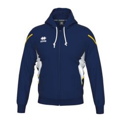 Kurtka Errea Clancy Giubbino Ad Dorośli. Niebieskie kurtki sportowe damskie ERREA, l, bez wzorów, z materiału, z kapturem. Za 313.90 zł.