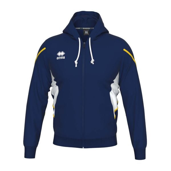 Kurtka Errea Clancy Giubbino Ad Dorośli. Niebieskie kurtki sportowe damskie ERREA, s, bez wzorów, z materiału, z kapturem. Za 289.99 zł.