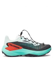 Salomon Buty do biegania Genesis L47588800 Zielony. Zielone obuwie sportowe damskie Salomon, z materiału, bez zapięcia, do biegania. W wyprzedaży za 429.99 zł.