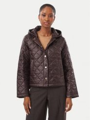 Marella Kurtka przejściowa Vasto 2625486071 Brązowy Regular Fit. Brązowe kurtki damskie Marella, bez wzorów, z syntetyku, bez kaptura. Za 689.99 zł.