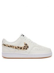 Nike Sneakersy Court Vision HF9552 Écru. Obuwie sportowe damskie Nike, ze skóry, bez zapięcia. Za 349.99 zł.