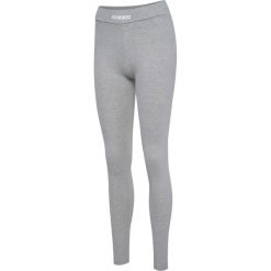 Damskie legginsy Hummel Elemental. Szare legginsy damskie Hummel, bez wzorów. Za 186.00 zł.