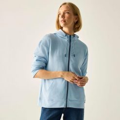 Bluza damska z kapturem Regatta Bayletta. Białe bluzy damskie Regatta, m, bez wzorów, z bawełny, z kapturem. Za 199.99 zł.