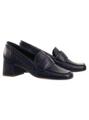 Högl Skórzane mokasyny w kolorze granatowym rozmiar: 39. Niebieskie mokasyny damskie Högl, bez obcasa. Za 379.45 zł.