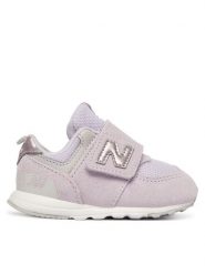 New Balance Sneakersy I5743MK Fioletowy. Fioletowe buty sportowe dziewczęce New Balance, bez wzorów, ze skóry, bez zapięcia. Za 249.99 zł.