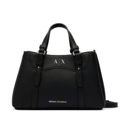 Torebka Armani Exchange. Czarne torebki klasyczne damskie Armani Exchange, bez dodatków. Za 654.99 zł.