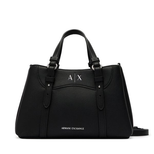 Torebka Armani Exchange. Czarne torebki klasyczne damskie Armani Exchange, bez dodatków. Za 654.99 zł.