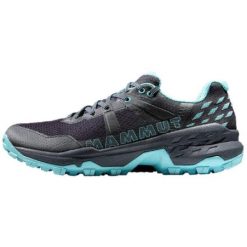 Buty turystyczne damskie Mammut Sertig II Low. Czarne obuwie trekkingowe damskie Mammut, z materiału, bez zapięcia. Za 473.30 zł.