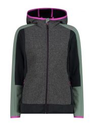 CMP Kurtka funkcyjna w kolorze szaro-zielonym rozmiar: 34. Szare kurtki sportowe damskie CMP, bez wzorów, bez kaptura. Za 271.67 zł.