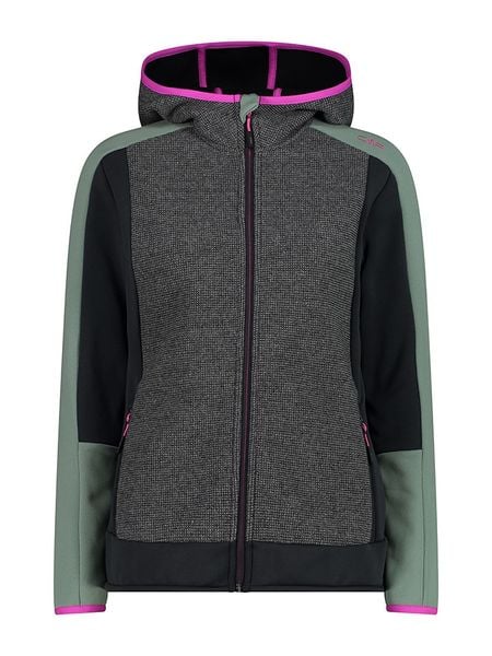 CMP Kurtka funkcyjna w kolorze szaro-zielonym rozmiar: 36. Szare kurtki sportowe damskie CMP, bez wzorów, bez kaptura. Za 285.49 zł.