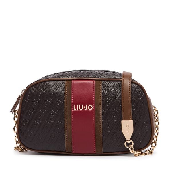 Torebka Liu Jo. Brązowe listonoszki damskie Liu Jo, bez wzorów, bez dodatków. Za 559.99 zł.