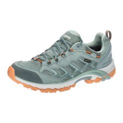 Buty damskie Meindl Caribe Lady GTX. Brązowe obuwie trekkingowe damskie MEINDL, z gore-texu, bez zapięcia. Za 699.90 zł.