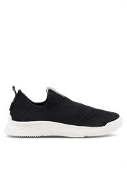 Nelli Blu Sneakersy CS5182-01A Czarny. Czarne buty sportowe dziewczęce Nelli Blu, bez wzorów, z materiału, bez zapięcia. Za 89.99 zł.