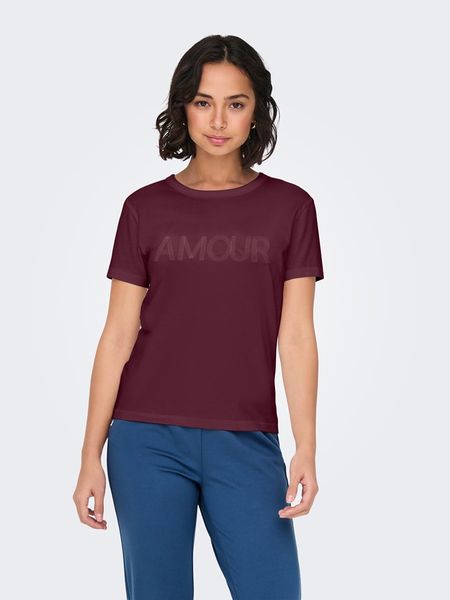 JDY Koszulka w kolorze czerwonym rozmiar: S. Czerwone koszulki damskie JDY, s, bez wzorów, bez kołnierzyka, bez ramiączek. Za 34.85 zł.