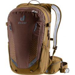 Plecak na rower damski Deuter Compact EXP 12 SL - raisin/almond. Brązowe plecaki Deuter, bez wzorów. Za 381.99 zł.
