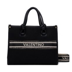 Torebka Valentino. Czarne torebki klasyczne damskie Valentino, bez dodatków. Za 619.99 zł.