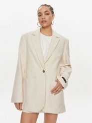Herskind Marynarka Leo 5108994 Écru Regular Fit. Marynarki i żakiety damskie Herskind, bez wzorów, z bawełny. Za 1,549.00 zł.
