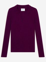 Perfect Cashmere Kaszmirowy sweter w kolorze fioletowym rozmiar: XXL. Różowe swetry klasyczne damskie Perfect Cashmere, xxl, z kaszmiru, bez kołnierzyka. Za 543.99 zł.