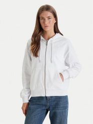Calvin Klein Jeans Bluza Archive Logo LV047B237G Biały Regular Fit. Białe bluzy damskie Calvin Klein Jeans, l, bez wzorów, z bawełny, bez kaptura. Za 359.99 zł.