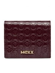 MEXX Portfel CEO-MEXX-W1-004-AW26 Bordowy. Czerwone portfele damskie Mexx, bez wzorów, ze skóry. Za 69.99 zł.