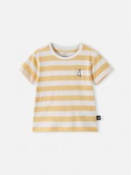 Reima T-Shirt Moomin Tussilango 5200202B Żółty Regular Fit. Żółte koszulki i t-shirty dziewczęce Reima, bez wzorów, z bawełny, bez kołnierzyka, bez ramiączek. Za 109.99 zł.