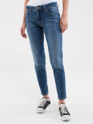 Jeansy damskie niebieskie Maggie 356. Niebieskie jeansy damskie Big Star, z standardowym stanem. W wyprzedaży za 199.99 zł.