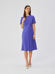 Stylove Sukienka w kolorze fioletowym rozmiar: M. Różowe sukienki damskie Stylove, bez wzorów, bez ramiączek. Za 302.45 zł.