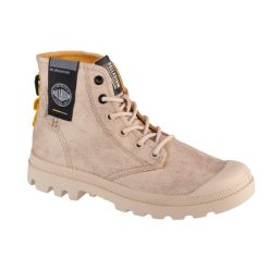 Buty sportowe Sneakersy unisex, Palladium Pampa Surplus. Brązowe obuwie sportowe casual damskie Palladium, z tkaniny, trekkingowe. Za 399.99 zł.