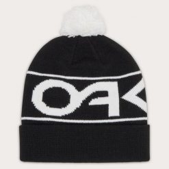 Oakley Czapka Factory Cuff Beanie 911432-05F. Czarne czapki damskie Oakley, bez wzorów, z dzianiny. Za 59.99 zł.