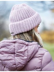 CAPO-authentic headwear Czapka w kolorze jasnoróżowym rozmiar: onesize. Różowe czapki damskie CAPO-authentic headwear, bez wzorów, z wełny. Za 97.51 zł.