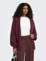 ONLY Kardigan w kolorze bordowym rozmiar: M. Czerwone kardigany damskie Only, m, bez wzorów. Za 144.95 zł.