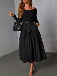 Milan Kiss Sukienka w kolorze czarnym rozmiar: S. Czarne sukienki damskie Milan Kiss, bez wzorów, ze skóry, bez ramiączek. Za 211.31 zł.