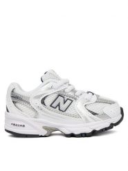 New Balance Sneakersy IZ530SB1 Biały. Białe buty sportowe chłopięce New Balance, z materiału, bez zapięcia. Za 269.99 zł.