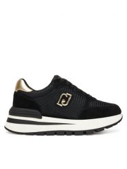 Liu Jo Sneakersy Amazing 25 BF5049 PX027 Czarny. Czarne obuwie sportowe damskie Liu Jo, ze skóry, bez zapięcia. Za 529.99 zł.