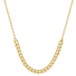 Lulu & Jane Łańcuszek Stop metali Żółte złoto Naszyjniki 1 ct Damski. Żółte naszyjniki damskie Lulu & Jane, pozłacane. Za 139.99 zł.