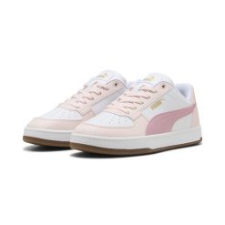 Sneakersy unisex Caven 2.0 PUMA White Poised Pink Gum Beige. Białe obuwie sportowe damskie Puma, bez zapięcia, trekkingowe. Za 269.00 zł.
