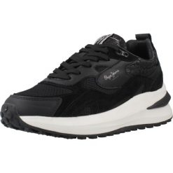 Buty PEPE JEANS WINSLOW ONE W Czarny. Czarne obuwie trekkingowe damskie Pepe Jeans, z jeansu, bez zapięcia. Za 387.05 zł.