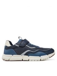 Geox Sneakersy J Flexyper B.A S J559BA-0FU22 C0832 Granatowy. Niebieskie buty sportowe chłopięce Geox, z materiału, bez zapięcia. Za 169.99 zł.