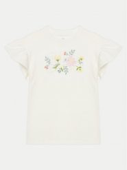 Gap Sukienka codzienna 738639-00 Biały Relaxed Fit. Białe sukienki dziewczęce GAP, bez wzorów, z bawełny, bez ramiączek, proste. Za 119.99 zł.