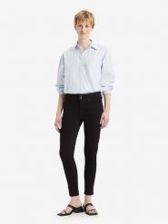 Levi's Dżinsy "711" - Skinny fit - w kolorze czarnym rozmiar: W26/L32. Czarne jeansy damskie Levi's. Za 166.88 zł.