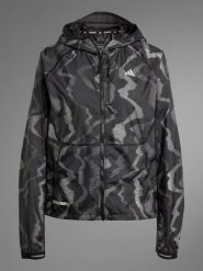 Adidas Kurtka "Ultimate" w kolorze antracytowym do biegania rozmiar: L. Czarne kurtki sportowe damskie Adidas, l, bez wzorów, bez kaptura. Za 354.94 zł.