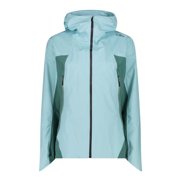 Kurtka przeciwdeszczowa damska CMP. Niebieskie kurtki damskie CMP, bez wzorów, bez kaptura. Za 309.99 zł.