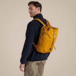 Klasyczny plecak Craghoppers Kiwi Rolltop II 16 L. Żółte plecaki Craghoppers, bez wzorów. Za 370.40 zł.