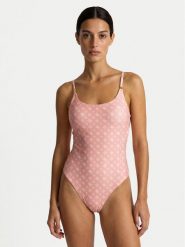 Guess Strój kąpielowy E6GJ10 MC04R Różowy. Czerwone stroje jednoczęściowe Guess, z aplikacjami, z syntetyku. Za 479.99 zł.