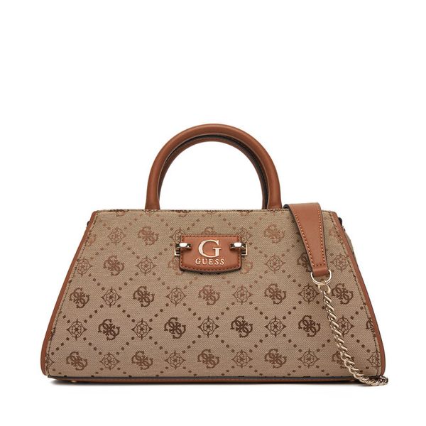 Torebka Guess. Brązowe torebki klasyczne damskie Guess, bez dodatków. Za 379.99 zł.