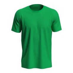 Koszulka Unisex Dla Dorosłych Lux. Zielone bluzki damskie Stedman, xl, bez wzorów, bez kołnierzyka, bez ramiączek. Za 49.99 zł.